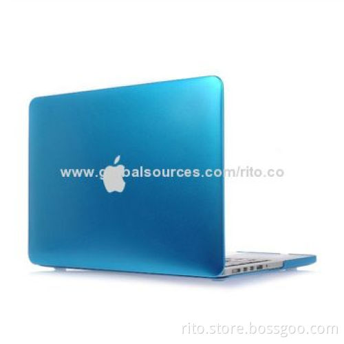 New Metallic, Blue, Rubberized Matte, Case for Macbook Pro 15-inch Retina